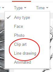 google images - type