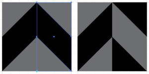 original colors (left) with colors reversed (right)